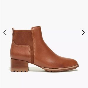 Madewell Chelsea Boots In Leather